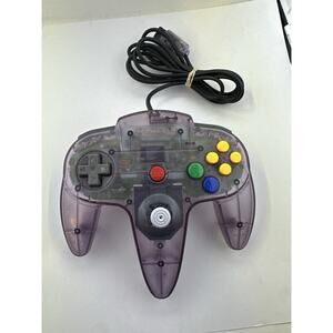 AUTHENTIC Original Nintendo 64 N64 LOOSE STICK Controller Purple OEM